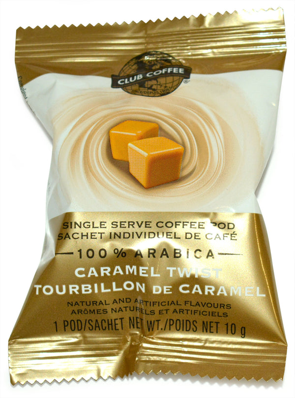 Club Coffee -  Caramel Twist - Overwrap 80ct