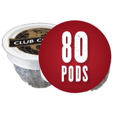 Club Coffee - Chocolate Truffle |  K-Cup Keurig Compatible Coffee | 80 Pods | Overwrap