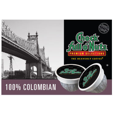 Chock full o'Nuts Coffee - 100% Colombian - 80ct