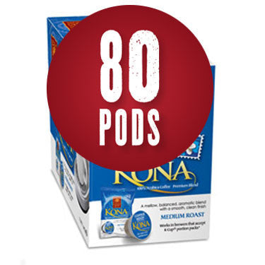 Copper Moon | Kona |  K-Cup Keurig Compatible Coffee | 80 Pods | Overwrap