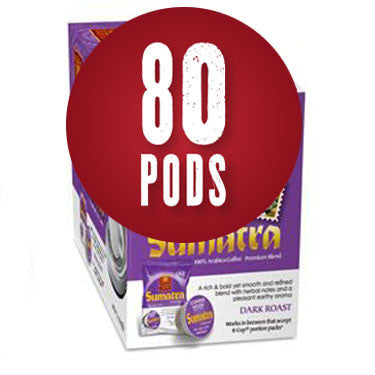 Copper Moon Coffee - Sumatra |  K-Cup Keurig Compatible Coffee | 80 Pods | Overwrap