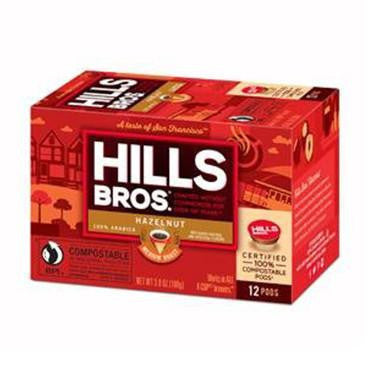 Hills Bro. - Hazelnut - Compostable - 12ct