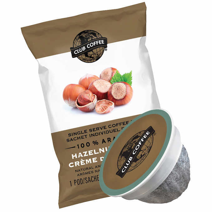Club Coffee - Hazelnut Creme - Overwrap 80ct