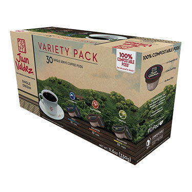 Juan Valdez Variety Pack  - Compostable 30ct