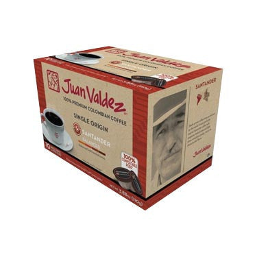 Juan Valdez Santander 100% Colombian  - Compostable 10ct