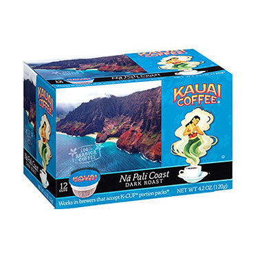 Kauai Coffee Company - Na Pali Coast Dark - Compostable - 12ct