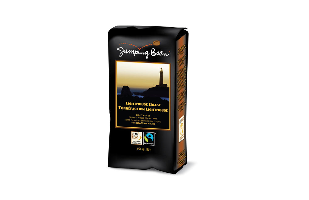 Jumping Bean - Lighthouse Roast - Whole Bean - Fair Trade Organic