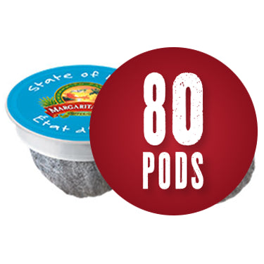 Margaritaville - State of Mind Overwrap|  K-Cup Keurig Compatible Coffee | 80 Pods | Overwrap