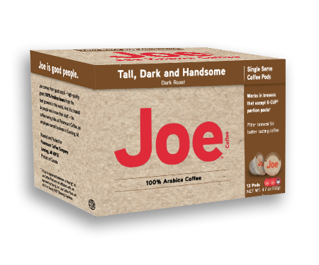 Joe Coffee | Tall Dark & Handsome | K-Cup Keurig Compatible Coffee
