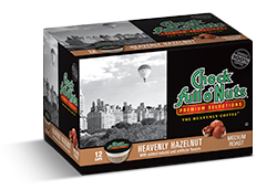 Chock full o'Nuts Coffee -  Heavenly Hazelnut - Compostable - 12ct